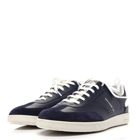 dior homme bo1|B01 Sneaker Blue Smooth Calfskin and Suede .